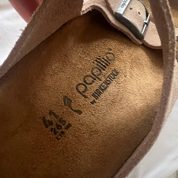 Warm Sand Birkenstock Papilla Platform Sandals - Picture 2 of 5